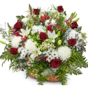 Smuteční květinový koš